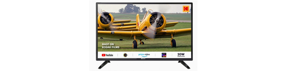 Television: Kodak  (24 inches) Rs.6649 to Rs.6999